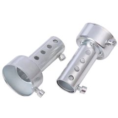 【在庫セール】インナー サイレンサー 中蓋付 消音器 バッフル バイク ショート 8cm (45mmショート)