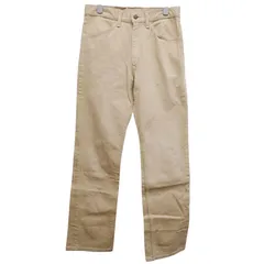 Levi's リーバイス チノパン ベージュ 32インチ メンズ ストレート 無地 日本製 綿100% 定番 人気 カジュアル アメカジ 古着 ワークパンツ風 シンプル 着回し抜群 フルレングスのサムネイル