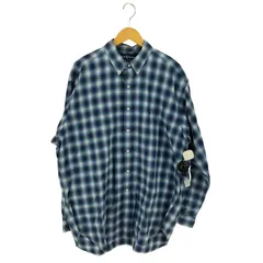 ラルフローレン RALPH LAUREN BLAKE オンブレチェック ボタンダウンシャツ メンズ  XL