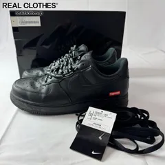 Supreme×NIKE/シュプリーム×ナイキ AIR FORCE 1LOW/エアフォース1 ロー ブラック CU9225-001/26.0