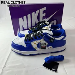 【未使用】Supreme×NIKE/シュプリーム×ナイキ SB DUNK LOW OG QS/ダンク ロー ゴールドスターズ ハイパーブルー DH3228-100/27.0