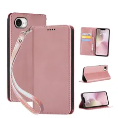 Seninhi 対応 iPhone 17E / 16E 用の ケース 手帳型 iphone17e 用の スマホケース いPhone 16e 用の 携帯ケース 職人仕様 手縫い革ケース アイフォン 16e 手帳型ケース スタンド機能付き 財布型 あいほん 16e