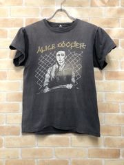 80s Hanes アリスクーパー バンドtシャツ USA製 ブラック M - メルカリ