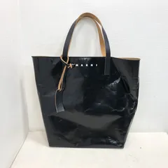 MARNI マルニ セルロース トートバッグ ショッピングバッグ バイカラー イタリア製　●のサムネイル