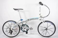 DAHON Mu SL 10s 折りたたみ自転車 シルバー Dahon Mu D10 10 Speed Folding Bike - Silver - 20