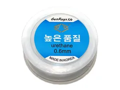 ウレタン製 パワーストーン ブレスレット用ゴム 0.6ミリ×80メートル 【雑貨AMERI】