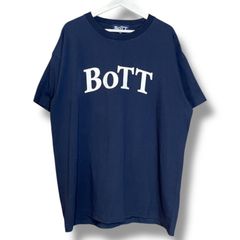 58 【希少XL】BoTT フラワーロゴ Tシャツ ブラック オーバーサイズ