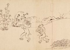 【極稀少】河鍋暁斎 晩年の小野小町／大英博物館所蔵作同構図 極稀少】河鍋暁斎 晩年の小野小町／大英博物館所蔵有 - メルカリ
