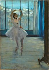 小磯良平 絵画 踊り子 バレリーナ 美術品 ポスター - メルカリ