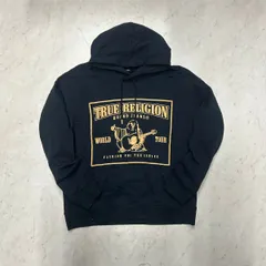 True Religion トゥルーレリジョン Buddha Box オーバーサイズ プルオーバー パーカ  (TRUE-H4)