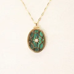 ヴァンドーム青山 K18 マーカサイト ネックレス/24-4561