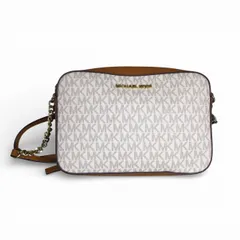 マイケルコース MICHAEL KORS JET SET ジェットセット カメラバッグ ミディアム ショルダーバッグ クロスボディ MKシグネチャー バニラ k350410 0216