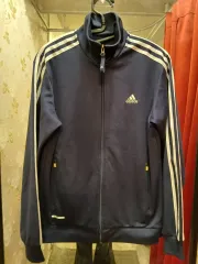 4 ／ adidas(アディダス) ネイビー ジップアップ ジャージ 95 サイズ