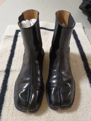 メゾンマルジェラ 足袋 ブーツ - ブラック L 37