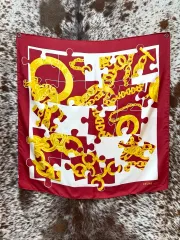 Celine(セリーヌ) チェーン シルク スカーフ ( 86x86 ）