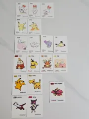 ポケットモンスター デコキャラシール レア ステッカーシール まとめ売り セット