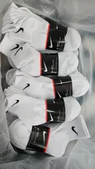 BUNZANG最安値) NIKE ダブル底 ロークルー靴下(メンズ)