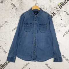 GUESS(ゲス) GUESS デニム シャツ ネイビー 1100054