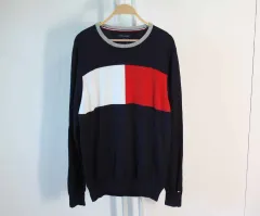 N ー 9725 /トミー・ヒルフィガー 正規品 メンズ Tシャツ L