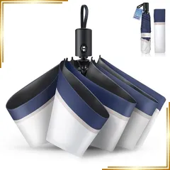 【新品】 日傘 uvカット 遮熱 ワンタッチ 自動開閉 【2025新登場 ・反射冷却素材採用・JIS認証済】 折り畳み日傘 100 遮光 軽量 6本骨 折り畳み コンパクト 紫外線遮断 UPF50+ 熱中症対策 日焼け防止 耐風撥水 晴雨兼用 傘 メンズ  0