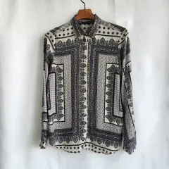 ZARA(ザラ) 長袖 カラー ブラウス