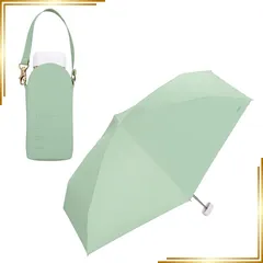 【新品】 【2025】Wpc. 日傘 遮光ポシェットタイニー ミント ≪遮光率100%/UVカット率100%/・UPF50＋/遮熱/晴雨兼用≫ 折りたたみ傘 通勤 通学 旅行 オシャレ 可愛い 女性 レディース 801-16896-102 1