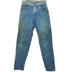 リーバイス Levis 英国製 ユーロ 551 ボタン裏311刻印 ボタンフライ デニム パンツ レディース  W28 L34