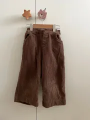 茶色 コーデュロイ ズボン