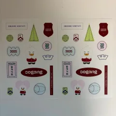 西江大ステッカー