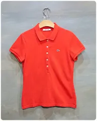 105 LACOSTE(ラコステ) ベーシック スリムフィット ロゴ 半袖 PK シャツ ( 20 %セール)