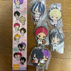 黒子のバスケ カプセルラバーマスコットvol3 ガチャ　5種