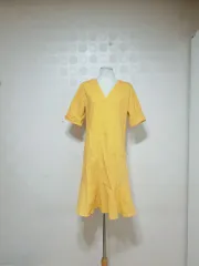 エイトセカンズ/ワンピース66/ロング丈ワンピース66/リネンワンピース66