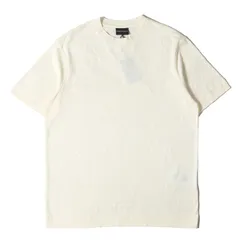 【新品】EMPORIO ARMANI エンポリオアルマーニ Tシャツ サイズ:M / 24SS ロゴ イーグルマーク ジャガード Tシャツ (3D1TH5 1JORZ) / アイボリー / トップス カットソー 半袖【メンズ】