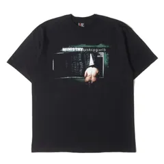 Vintage Music Item Tシャツ サイズ:XL / 90s Ministry Dark Side of the Spoon クルーネック Tシャツ (giantボディ / デッドストック) / ブラック / トップス カットソー【メンズ】