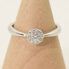 ヴァンドーム青山 ラウンド プラチナ ダイヤモンド リング/24-4692