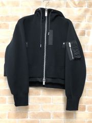 極美品】sacai SpongeSweat x NylonTwill フーディ - メルカリ