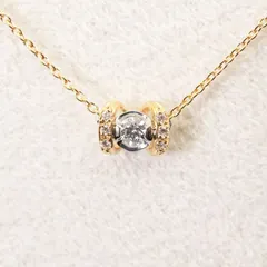スタージュエリー ダイヤモンド K18×Pt950 ネックレス/24-5752S