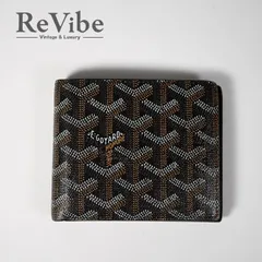GOYARD ゴヤール ヴィクトワール 札入れ ブラック ウォレット 二つ折り財布 コンパクトウォレット レザーのサムネイル