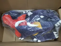 大きなガブリアスクッション　等身大　ぬいぐるみ マッハポケモン「ガブリアス」が大きなクッション(全長約1.6m)になって