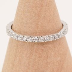 Pt950 ダイヤ フルエタニティー リング 0.53ct 7号 VENDOME - メルカリ
