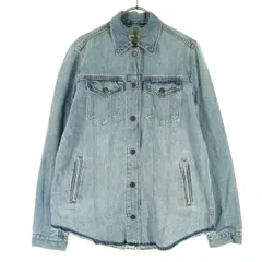 GAP ギャップ 長袖 デニムジャケット M ブルー系 レディース 古着