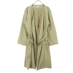 ITEMS URBAN RESEARCH アイテムズアーバンリサーチ 長袖 ガウンコート F ベージュ レディース 古着