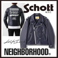 neighborhood ネイバーフッド ダブルライダース　ワンスター 新品 未使用 ネイバーフッド ショット ワンスター ライダース レザー