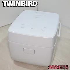 TWINBIRD (ツインバード)  RM-D793W 2024年式 炊飯器 3合 IH 早炊き 一人暮らし 最短19分炊飯 消音機能 新潟 燕三条 ホワイト はやくておいしい3合IH炊飯器のサムネイル