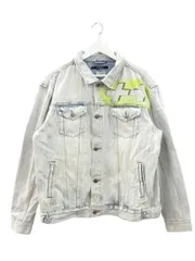 スビ Ksubi デニム ジャケット M Oh G Jacket Stoked Neon ブルー系 アウター 上着 ジージャン