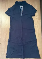 トミーヒルフィガー ネイビー 半袖 ポロ ONE PIECE