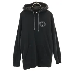 PUMA プーマ HARRY POTTER ハリーポッター コラボ バックプリント 長袖 スウェットパーカー XS ブラック メンズ 古着