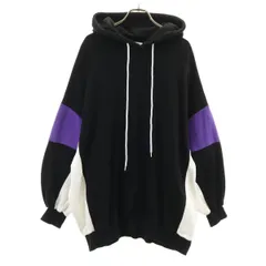 PUNYUS プニュズ 長袖 パーカー 3 ブラック系 スウェット ビッグサイズ レディース 古着