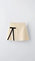 ザラキッズ リボン ニットスカート 新品