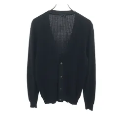 PS Paul Smith ピーエスポールスミス 長袖 Vネック ニットカーディガン M ブラック メンズ 古着のサムネイル